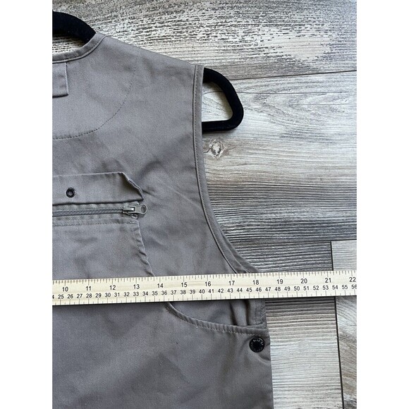 Master Sportsman Rugged Outdoor Gear Vest Mens Size XL Zipper Multi Pockets Fish - Picture 6 of 8